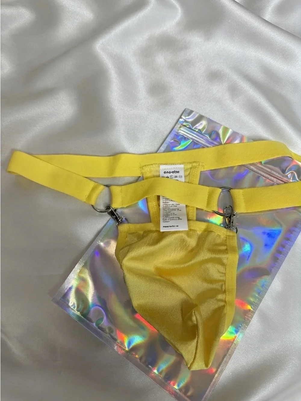 Sexy men’s Yellow Men's Fashion thong | OS